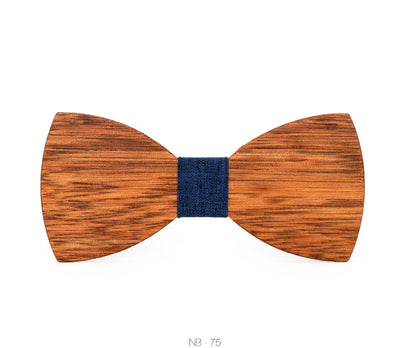 Corbatín de Madera Elegante y Versátil para Hombre - Image 17