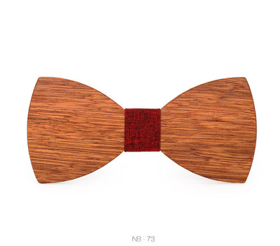 Corbatín de Madera Elegante y Versátil para Hombre - Image 19