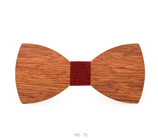 Corbatín de Madera Elegante y Versátil para Hombre - Image 4