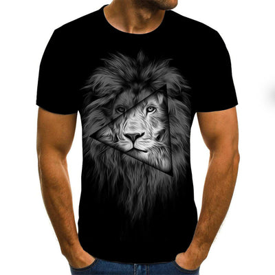 Camiseta Estampada Rift Lion Manga Corta - Image 7