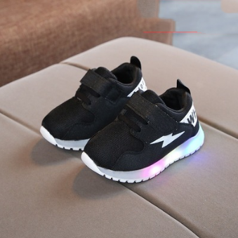 Zapatillas Deportivas Infantiles con Luces LED - Calzado para Correr en Primavera - Image 9