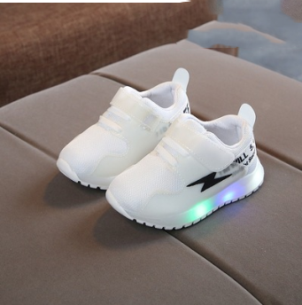 Zapatillas Deportivas Infantiles con Luces LED - Calzado para Correr en Primavera - Image 3