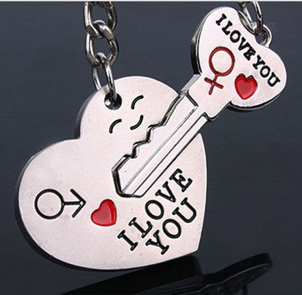 Llavero de Parejas Corazón Traspasado - Aleación de Zinc - Image 14