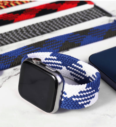 Correa Tejida Compatible con Apple Watch - Diseño Elegante y Duradero - Image 9