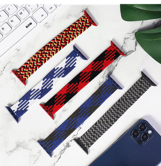 Correa Tejida Compatible con Apple Watch - Diseño Elegante y Duradero - Image 3