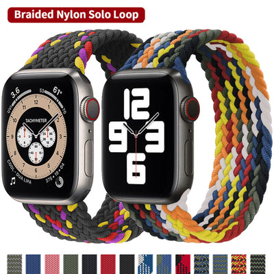 Correa Tejida Compatible con Apple Watch - Diseño Elegante y Duradero