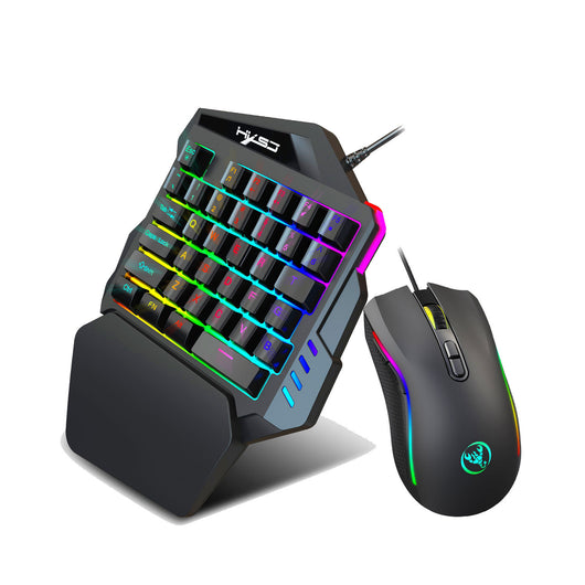 Teclado Gaming Compacto de Una Mano con Diseño Multicolor - Image 10
