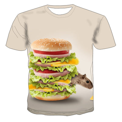 Camiseta Estampada 3D Cervezas Variadas para Hombre - Talla Grande - Image 6