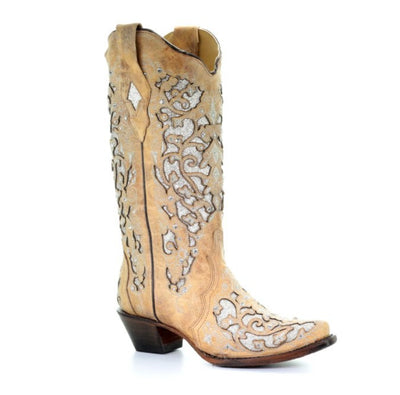 Botas Étnicas Bordadas con Tacón Grueso y Caña Alta - Image 4