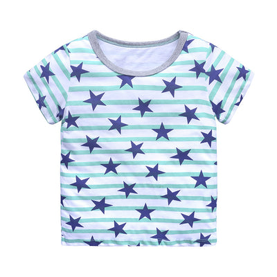 Camiseta Básica de Algodón Tejido para Bebé - Unisex Manga Corta - Image 21