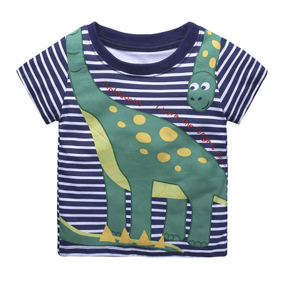 Camiseta Básica de Algodón Tejido para Bebé - Unisex Manga Corta - Image 23