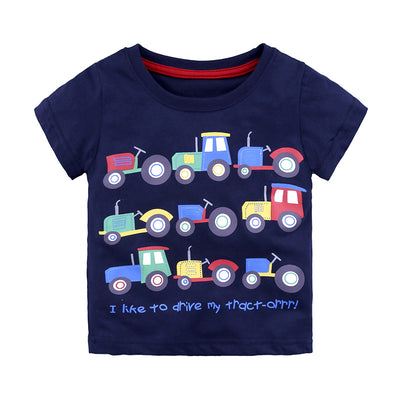 Camiseta Básica de Algodón Tejido para Bebé - Unisex Manga Corta - Image 22