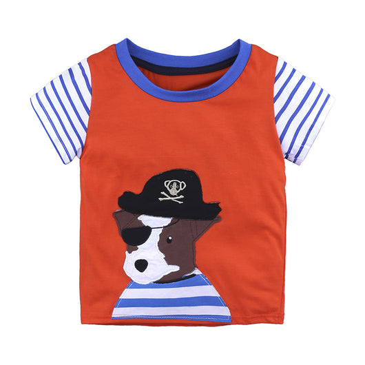 Camiseta Básica de Algodón Tejido para Bebé - Unisex Manga Corta - Image 2