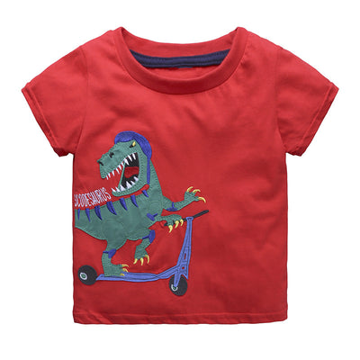 Camiseta Básica de Algodón Tejido para Bebé - Unisex Manga Corta - Image 12