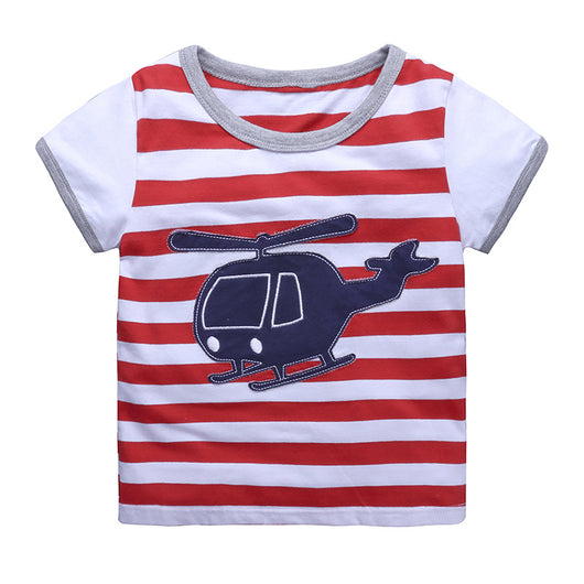 Camiseta Básica de Algodón Tejido para Bebé - Unisex Manga Corta - Image 10