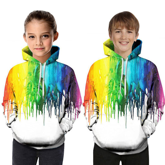 Sudadera con Capucha Estampada Digital para Niños - Image 8