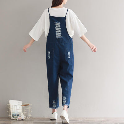Mono Denim para Mujer - Jumpsuit Overol Casual - Image 7