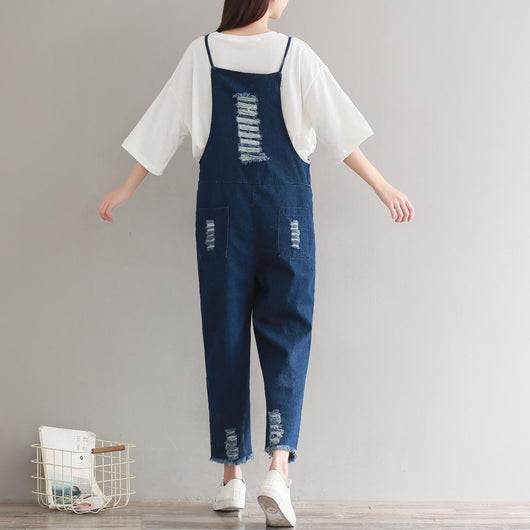 Mono Denim para Mujer - Jumpsuit Overol Casual - Image 7