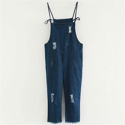 Mono Denim para Mujer - Jumpsuit Overol Casual - Image 6