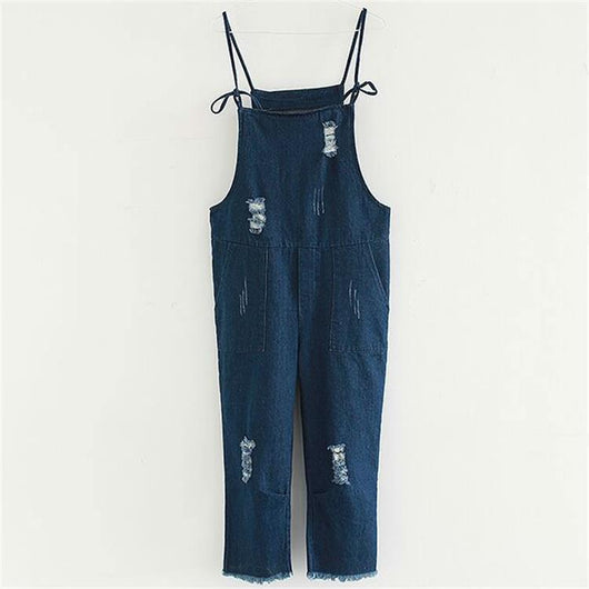 Mono Denim para Mujer - Jumpsuit Overol Casual - Image 6