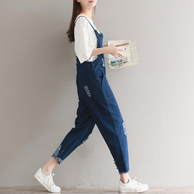 Mono Denim para Mujer - Jumpsuit Overol Casual - Image 5