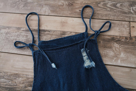 Mono Denim para Mujer - Jumpsuit Overol Casual - Image 8