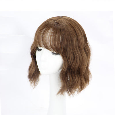 Peluca Rizada Corta Estilo Red Net - Ondas Permanentes Naturales - Image 12