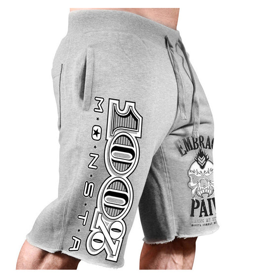 Shorts Deportivos Casual de Algodón con Estampado Grande para Hombre - Image 10