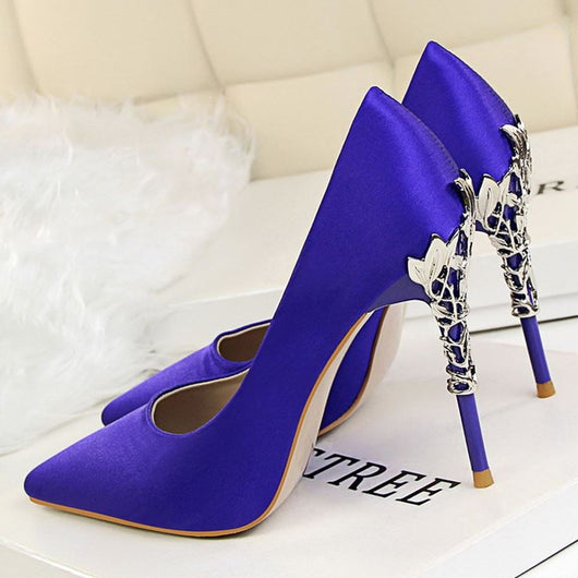 Zapatos de Tacón Stiletto Puntiagudo para Dama de Honor y Novia - Image 6