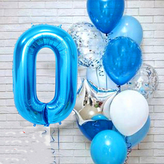 Decoración Sorpresa de Globos Azules para Cumpleaños de tu Novio - Image 10
