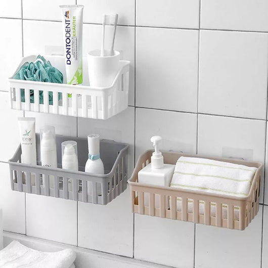 Organizador de Pared con Ventosas para Baño y Cocina - Image 9