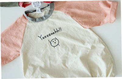 Playera Infantil Unisex con Diseño de Letras Casual - Image 4
