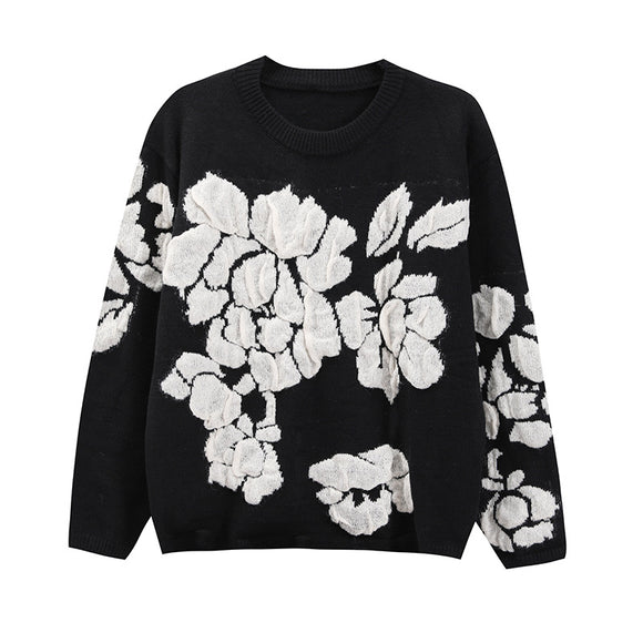 Suéter Suelto Primavera Verano para Mujer - Pullover Cómodo de Largo Medio