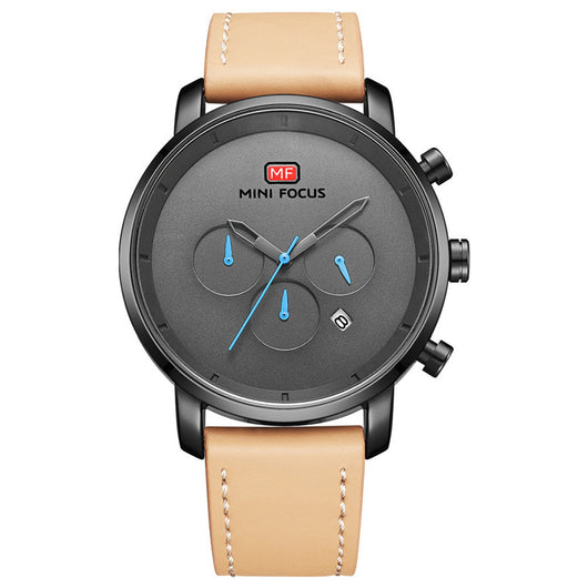 Reloj Multifunción con Calendario y Correa de Cuero Resistente al Agua - Image 12