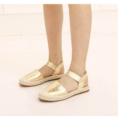 Sandalias Tejidas de Paja Talla Grande - Cómodas y Versátiles - Image 10