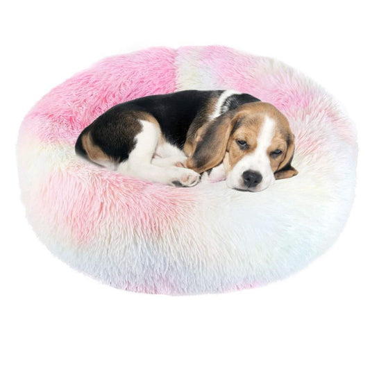 Cama Térmica Redonda para Mascotas - Confort Acogedor para Otoño e Invierno