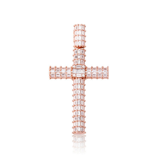 Dije Hip Hop Chapado en Oro con Cristales Cúbicos - Joyería de Moda para Hombre - Image 7