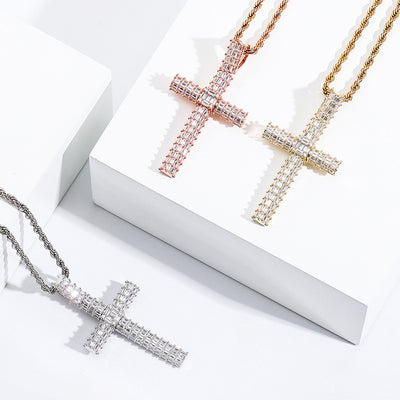 Dije Hip Hop Chapado en Oro con Cristales Cúbicos - Joyería de Moda para Hombre