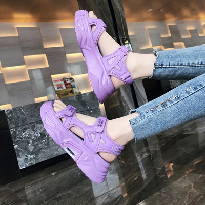 Sandalias Deportivas de Espuma con Plataforma - Comodidad de Tendencia para Playa - Image 7