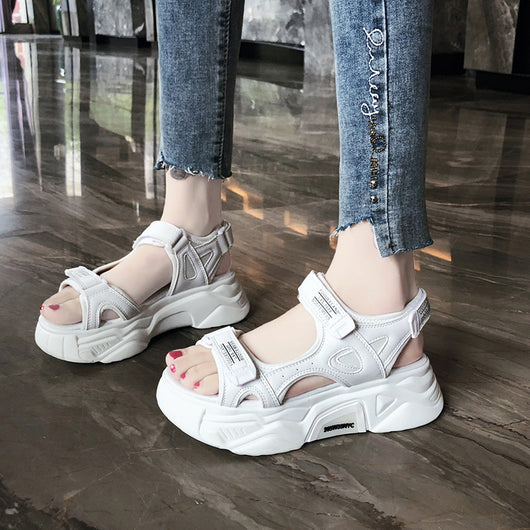 Sandalias Deportivas de Espuma con Plataforma - Comodidad de Tendencia para Playa - Image 3