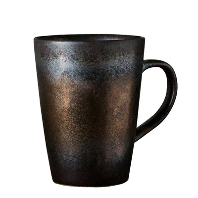 Taza de Cerámica Japonesa Artesanal con Diseño Retro y Esmalte Fluido - Image 6