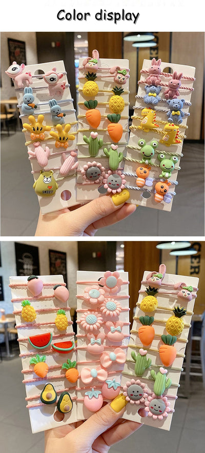 Diadema y Bandas Elásticas para Niñas - Diseño Princesa Adorable - Image 21