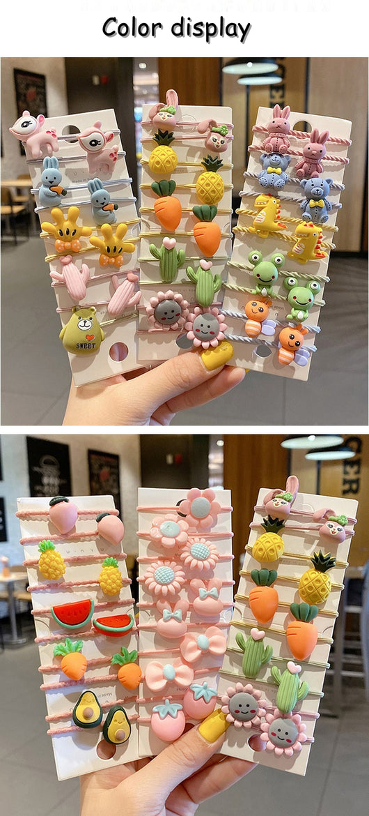 Diadema y Bandas Elásticas para Niñas - Diseño Princesa Adorable - Image 21