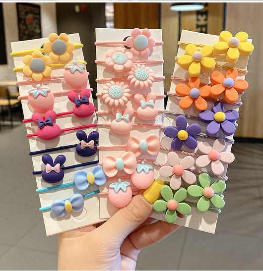 Diadema y Bandas Elásticas para Niñas - Diseño Princesa Adorable - Image 13