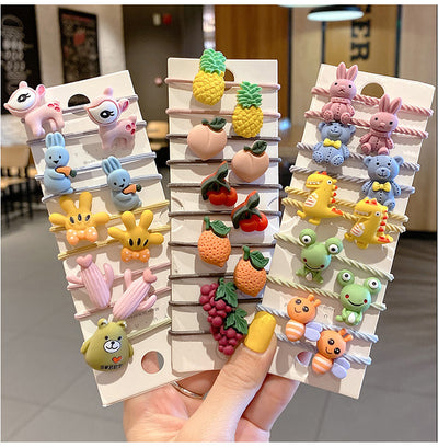 Diadema y Bandas Elásticas para Niñas - Diseño Princesa Adorable - Image 19