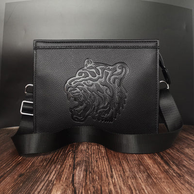 Bolsa Mensajero Tigre para Hombre - Estilo Urbano y Funcional - Image 3
