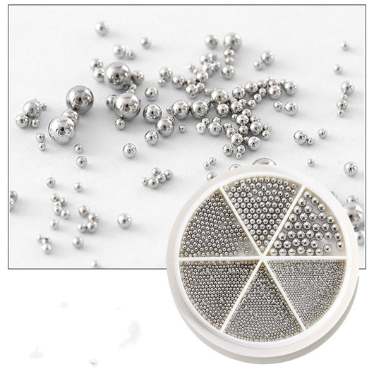 Decoraciones de Uñas en Oro Rosa y Plata - Diseño 3D para Manicura DIY - Image 5