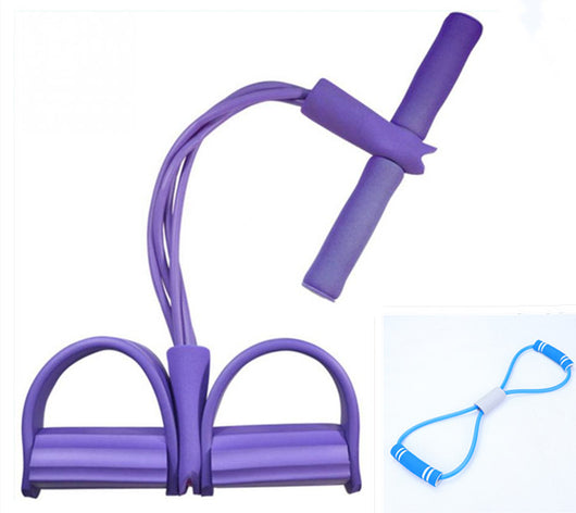 Banda Elástica de Látex Natural con Manija para Ejercicios de Fuerza y Tonificación - Image 12