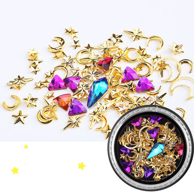 Decoraciones de Uñas en Gel con Cristales y Piedras Brillantes - Mix de Joyas para Nail Art - Image 8