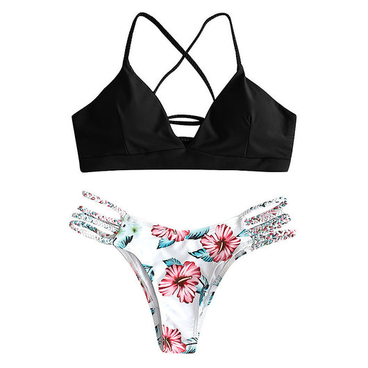 Trajes de Baño Separados de Color Liso para Mujer - Image 11